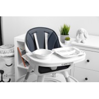 Стульчик для кормления Caretero 3W1 VELMO BLUE